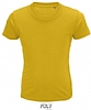 Camiseta Organica Crusader Infantil Sols - Color Amarillo